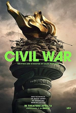 فيلم Civil War 2024 مترجم اون لاين