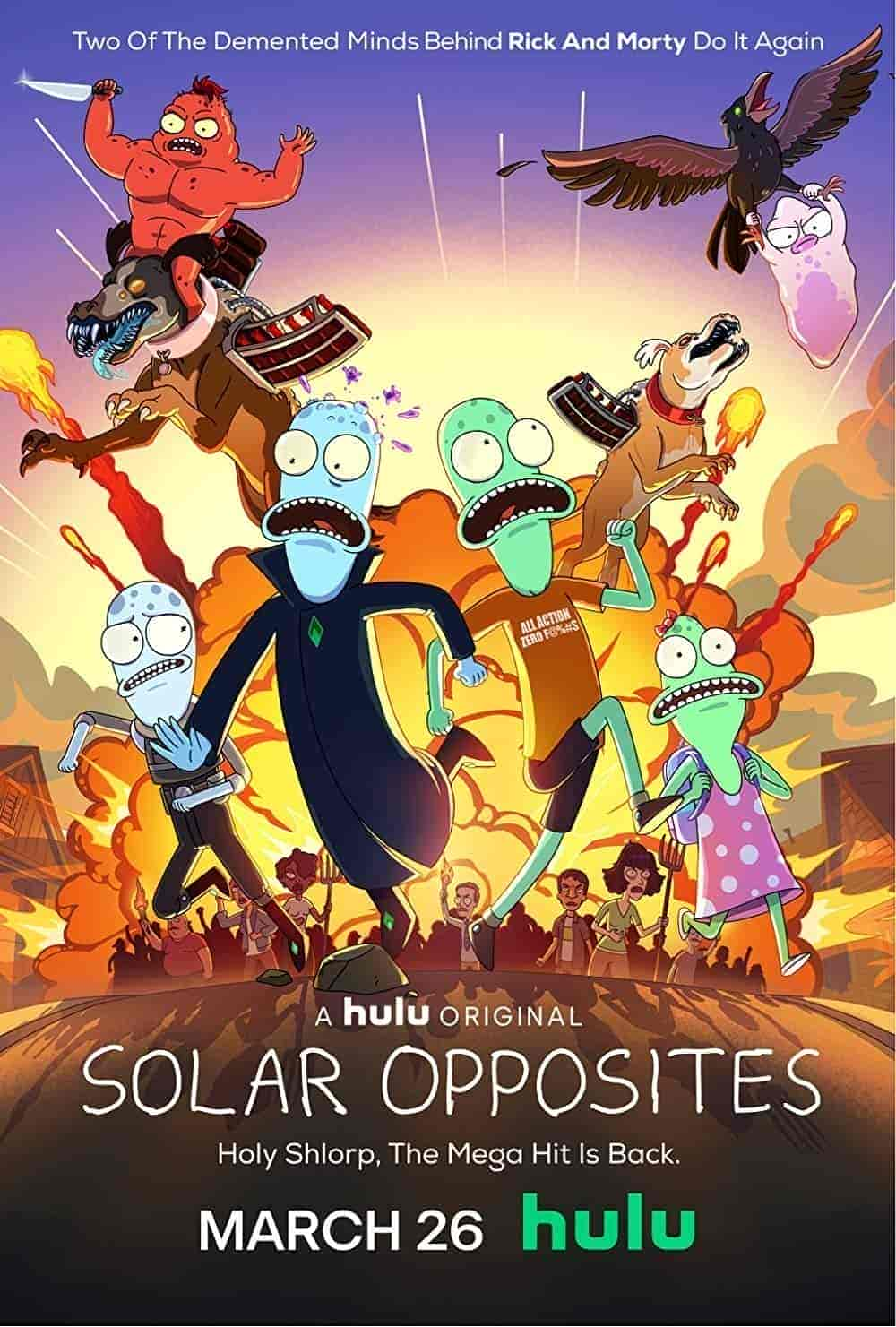 انمي Solar Opposites الموسم 2 مترجمة